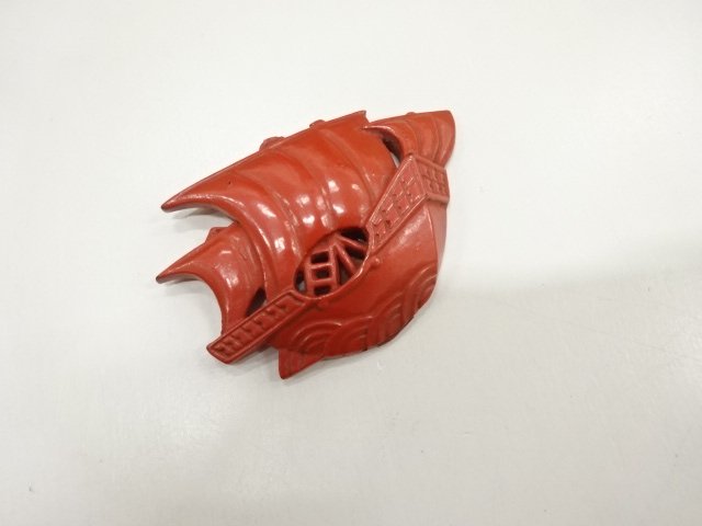 SALE!! JAPANESE KIMONO / ANTIQUE KAMAKURA-BORI OBIDOME (SASH CLIP)
