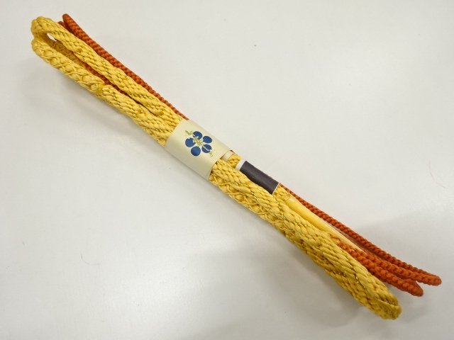 SALE!! JAPANESE KIMONO / UNUSED HAND-TIED OBIJIME