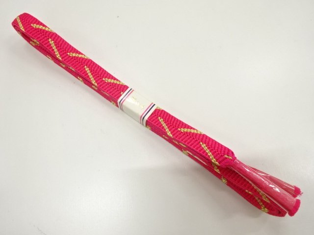 SALE!! JAPANESE KIMONO / UNUSED HAND-TIED OBIJIME