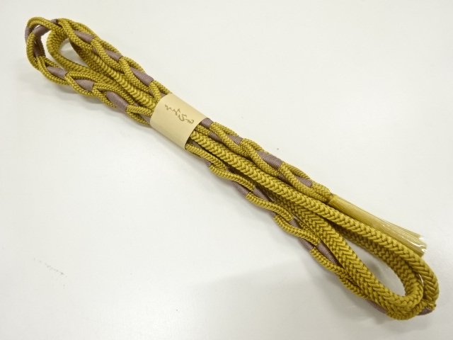 SALE!! JAPANESE KIMONO / UNUSED HAND-TIED OBIJIME
