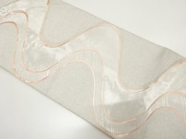 SALE!! JAPANESE KIMONO / FUKURO OBI / WOVEN STREAM WATER 