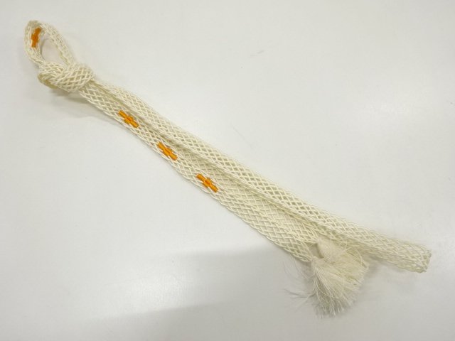 SALE!! JAPANESE KIMONO / SUMMER HAND-TIED OBIJIME