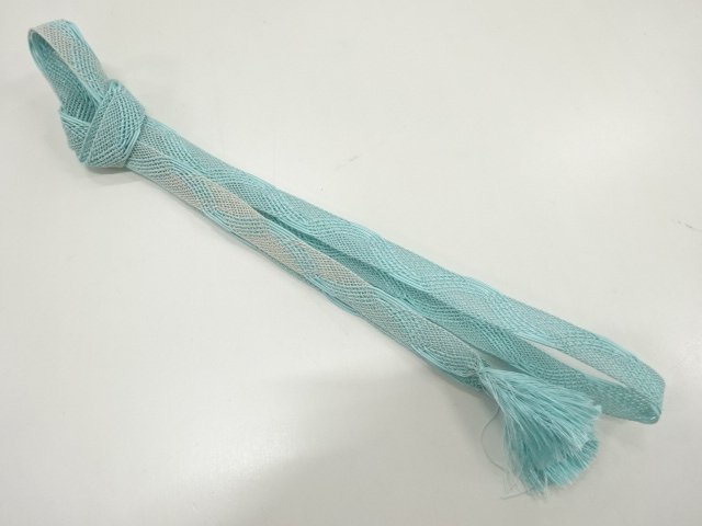 SALE!! JAPANESE KIMONO / SUMMER HAND-TIED OBIJIME