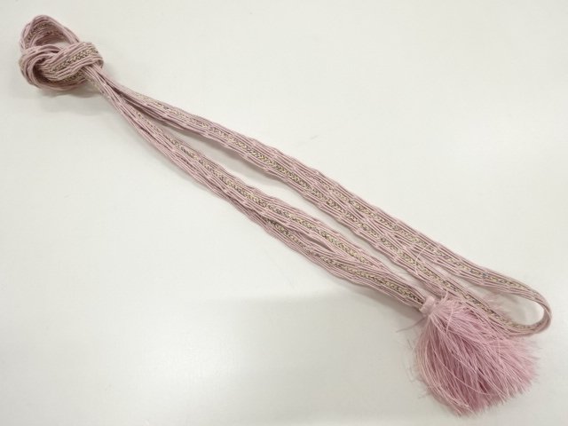 SALE!! JAPANESE KIMONO / SUMMER HAND-TIED OBIJIME