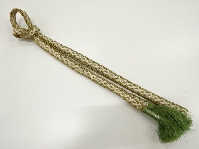 SALE!! JAPANESE KIMONO / SUMMER HAND-TIED OBIJIME