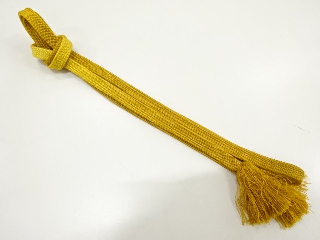 SALE!! JAPANESE KIMONO / HAND-TIED OBIJIME