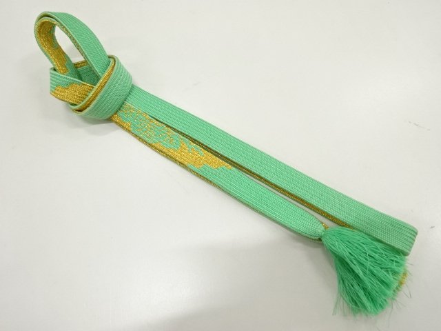 SALE!! JAPANESE KIMONO / HAND-TIED OBIJIME