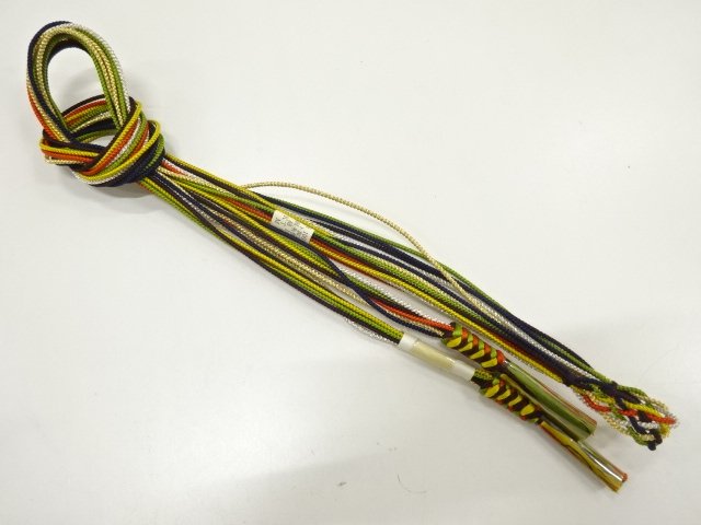 SALE!! JAPANESE KIMONO / UNUSED HAND-TIED OBIJIME