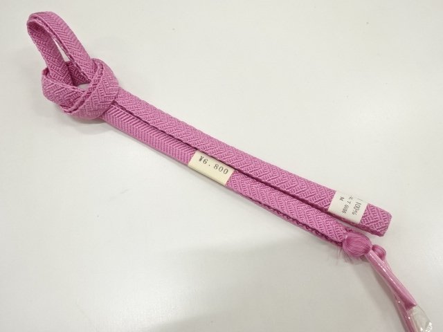 SALE!! JAPANESE KIMONO / UNUSED HAND-TIED OBIJIME