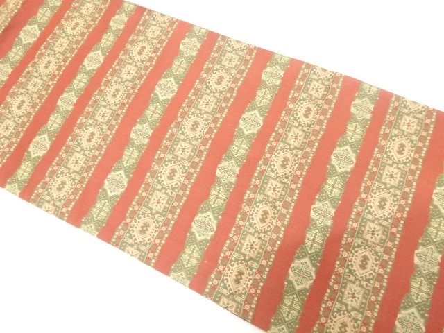 SALE!! JAPANESE KIMONO / FUKURO OBI / ZENTSU / WOVEN SARASA