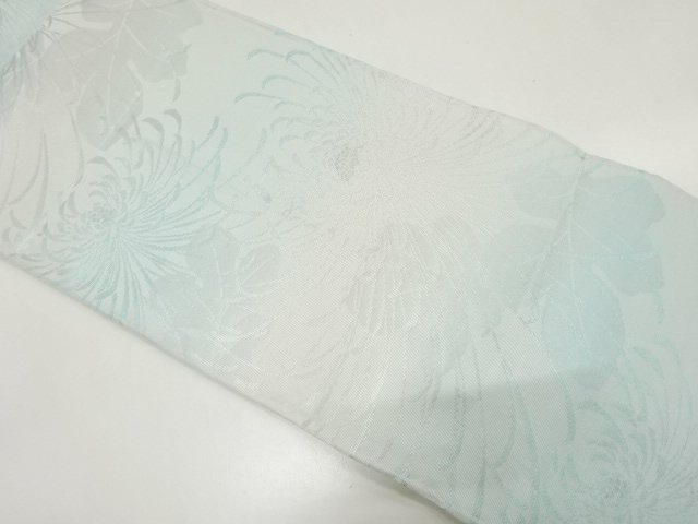 SALE!! JAPANESE KIMONO / FUKURO OBI / WOVEN KIKU 