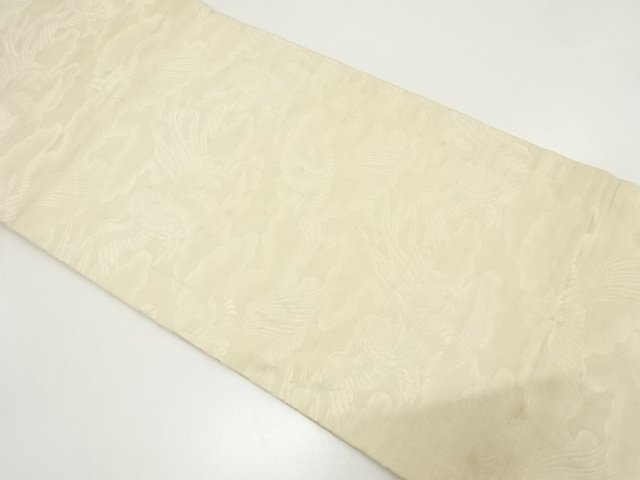 SALE!! JAPANESE KIMONO / ANTIQUE BRIDAL GOWN / WOVEN PHOENIX PATTERN A CLOUD 