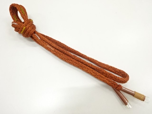 SALE!! JAPANESE KIMONO / UNUSED HAND-TIED OBIJIME