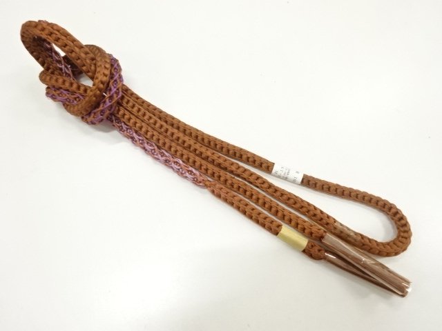 SALE!! JAPANESE KIMONO / UNUSED HAND-TIED OBIJIME