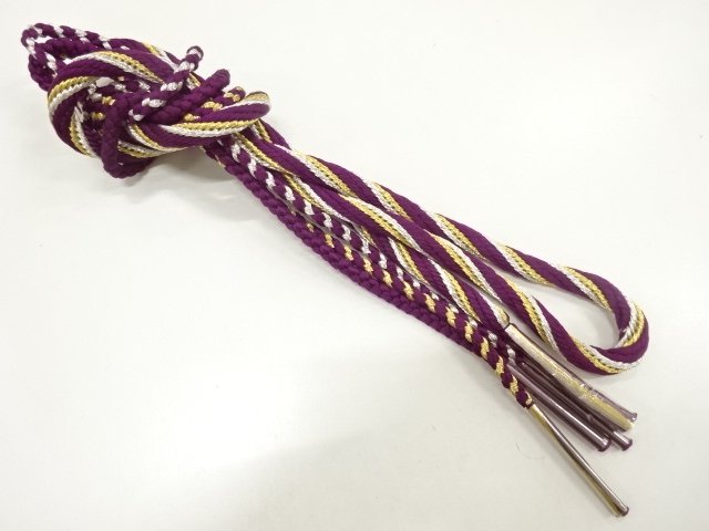 SALE!! JAPANESE KIMONO / UNUSED HAND-TIED OBIJIME
