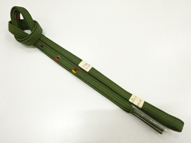 SALE!! JAPANESE KIMONO / UNUSED HAND-TIED OBIJIME