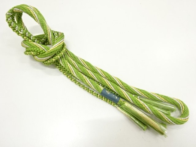 SALE!! JAPANESE KIMONO / UNUSED HAND-TIED OBIJIME