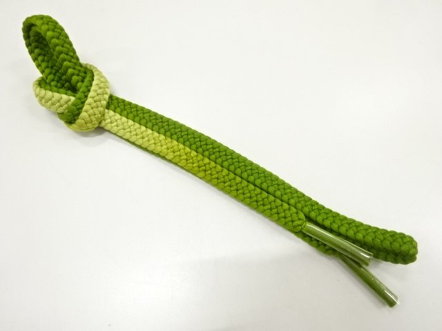 SALE!! JAPANESE KIMONO / UNUSED HAND-TIED OBIJIME