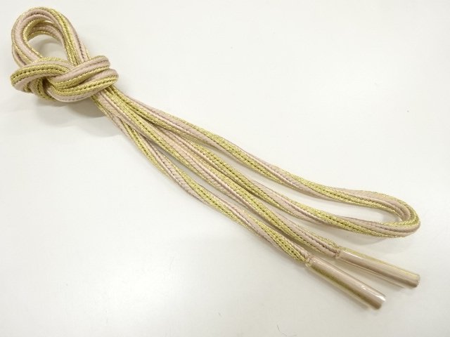 SALE!! JAPANESE KIMONO / UNUSED HAND-TIED OBIJIME
