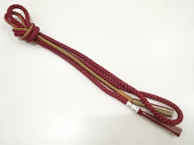 SALE!! JAPANESE KIMONO / UNUSED HAND-TIED OBIJIME