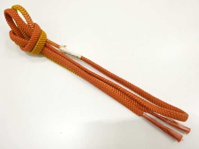 SALE!! JAPANESE KIMONO / UNUSED HAND-TIED OBIJIME
