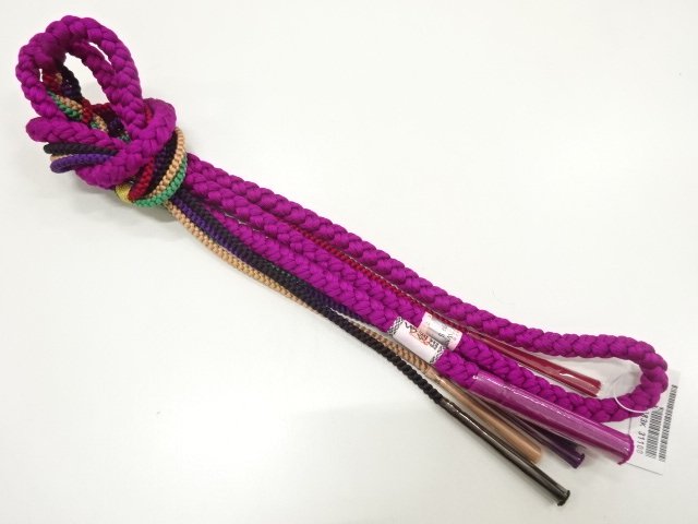 SALE!! JAPANESE KIMONO / UNUSED HAND-TIED OBIJIME