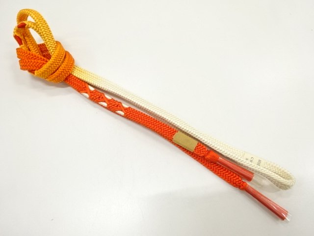 SALE!! JAPANESE KIMONO / UNUSED HAND-TIED OBIJIME