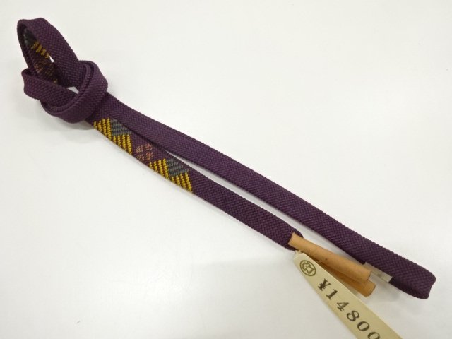 SALE!! JAPANESE KIMONO / UNUSED HAND-TIED OBIJIME