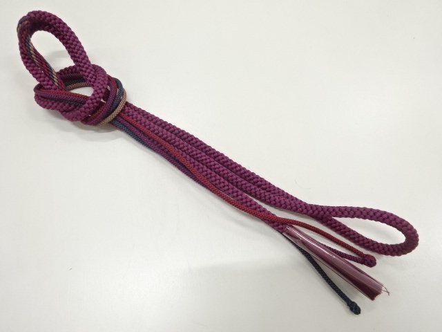 SALE!! JAPANESE KIMONO / UNUSED HAND-TIED OBIJIME