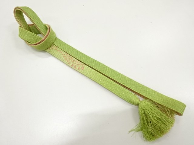 SALE!! JAPANESE KIMONO / HAND-TIED OBIJIME