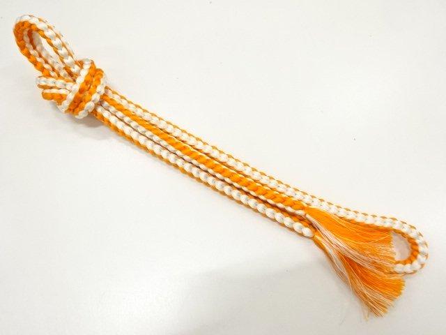 SALE!! JAPANESE KIMONO / HAND-TIED OBIJIME