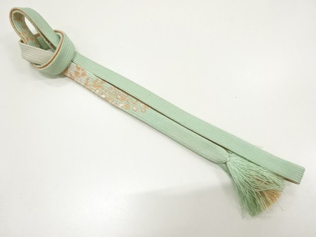 SALE!! JAPANESE KIMONO / HAND-TIED OBIJIME