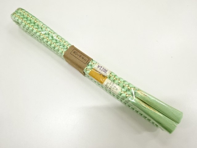 SALE!! JAPANESE KIMONO / UNUSED HAND-TIED OBIJIME