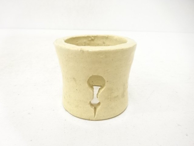 SALE!! JAPANESE TEA CEREMONY / HAGI WARE / FUTAOKI LID REST / GOURD