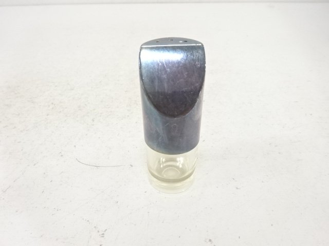 SALE!! JAPANESE COLLECTIBLE / SILVER-INLAID SALT CONTAINER