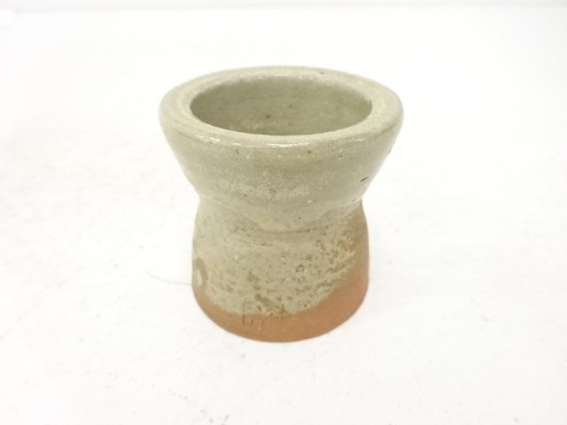 SALE!! JAPANESE TEA CEREMONY / FUTAOKI LID REST / ASH GLAZE 
