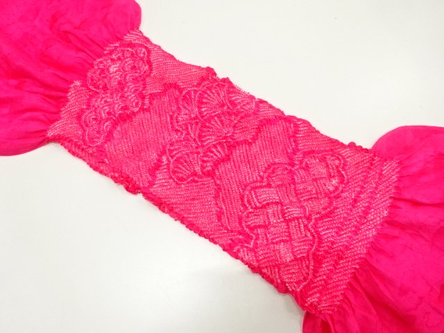 SALE!! JAPANESE KIMONO / SHIBORI OBIAGE