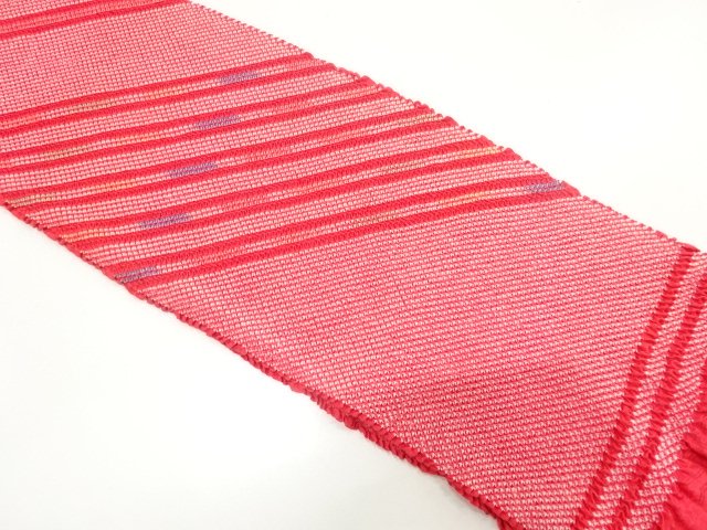 SALE!! JAPANESE KIMONO / SHIBORI OBIAGE FOR FURISODE