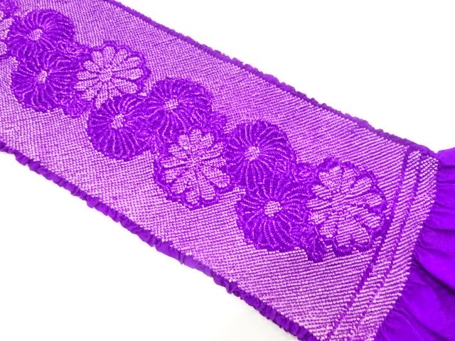 SALE!! JAPANESE KIMONO / SHIBORI OBIAGE FOR FURISODE