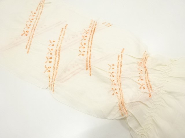 SALE!! JAPANESE KIMONO / OBIAGE FOR SUMMER / SILK / SHIBORI