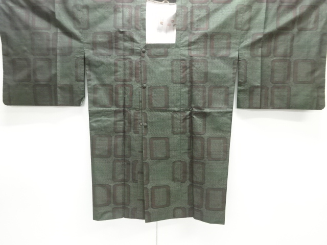 SALE!! JAPANESE MICHIYUKI COAT / DORO OSHIMA TSUMUGI / WOVEN SQUARE