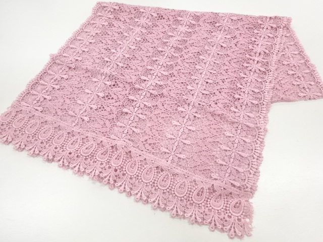 SALE!! JAPANESE SHAWL / LACE / FLOWER