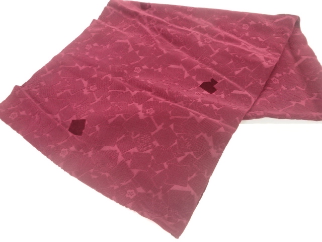 SALE!! JAPANESE SHAWL / CUT VELVET / FLOWER