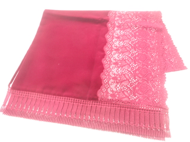 SALE!! JAPANESE SHAWL / VELVET / LACE / FLOWER