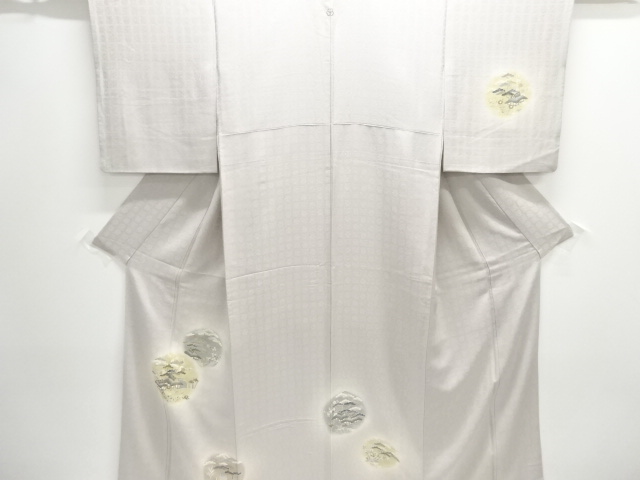 SALE!! JAPANESE KIMONO / HOMONGI / SILK / EMBROIDERY / CHAYATSUJI