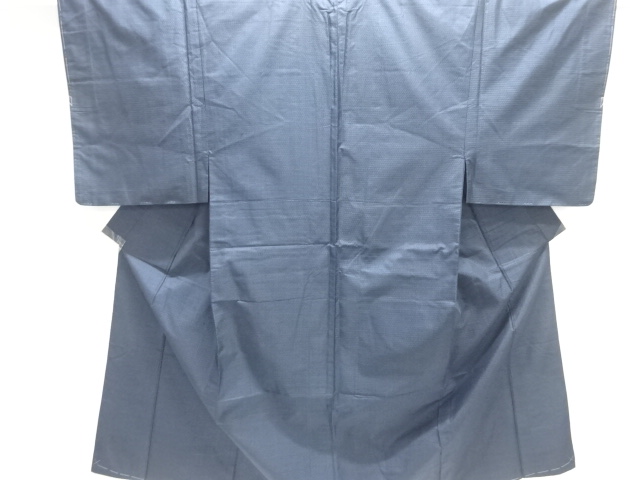 SALE!! JAPANESE KIMONO FOR MEN / DORO OSHIMA TSUMUGI / WOVEN KIKKO KASURI 