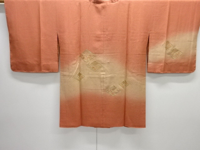 SALE!! JAPANESE MICHIYUKI COAT / UNUSED / EMBROIDERY / RHOMBUS & TREASURE