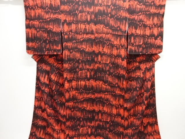 SALE!! JAPANESE KIMONO / ANTIQUE KIMONO / TAISHO ROMAN STYLE / MON KINSHA / ABSTRACT
