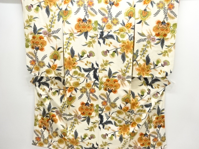SALE!! JAPANESE KIMONO / ANTIQUE KIMONO FOR KIDS / TAISHO ROMAN STYLE / CHINESE FLOWER