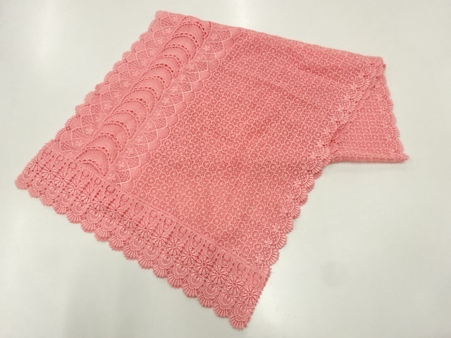 SALE!! JAPANESE SHAWL / LACE / FLOWER